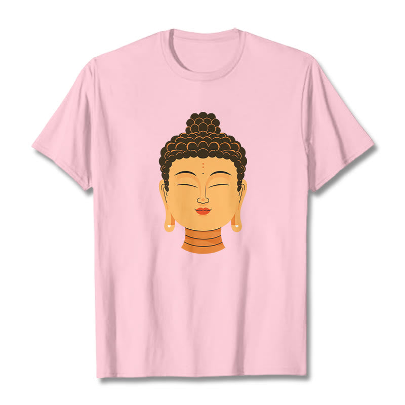 Buddha Stones Błogosławiona Medytacja Budda Koszulka T-shirt - Jasnoróżowy - 2XL - image 11