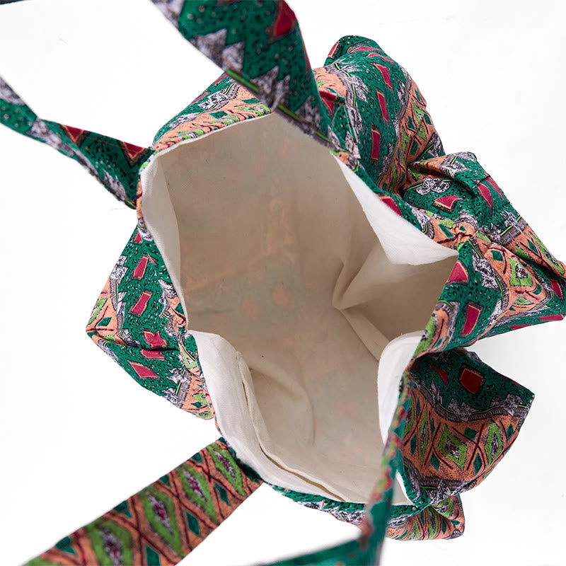 Torba na ramię z bawełny w kolorowe paski z motywem Buddha Stones - image 20