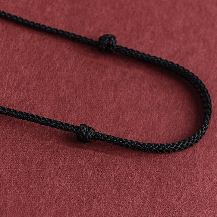 Buddha Stones 999 Srebro Sterling Sześć Prawdziwych Słów Sutra Serca Naszyjnik Wisiorek - image 24