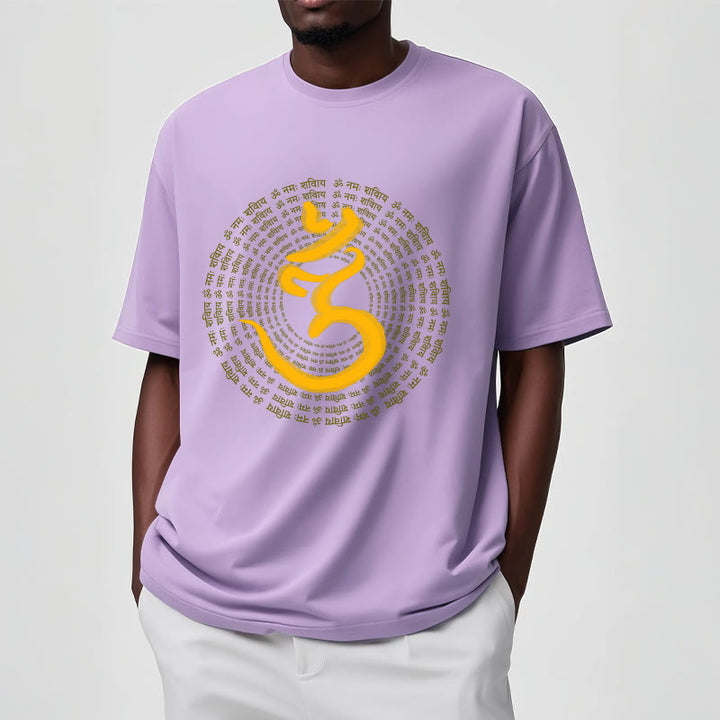 Buddha Stones 108 OM NAMAH SHIVAYA Mantra Sanskryt Tee - image 15