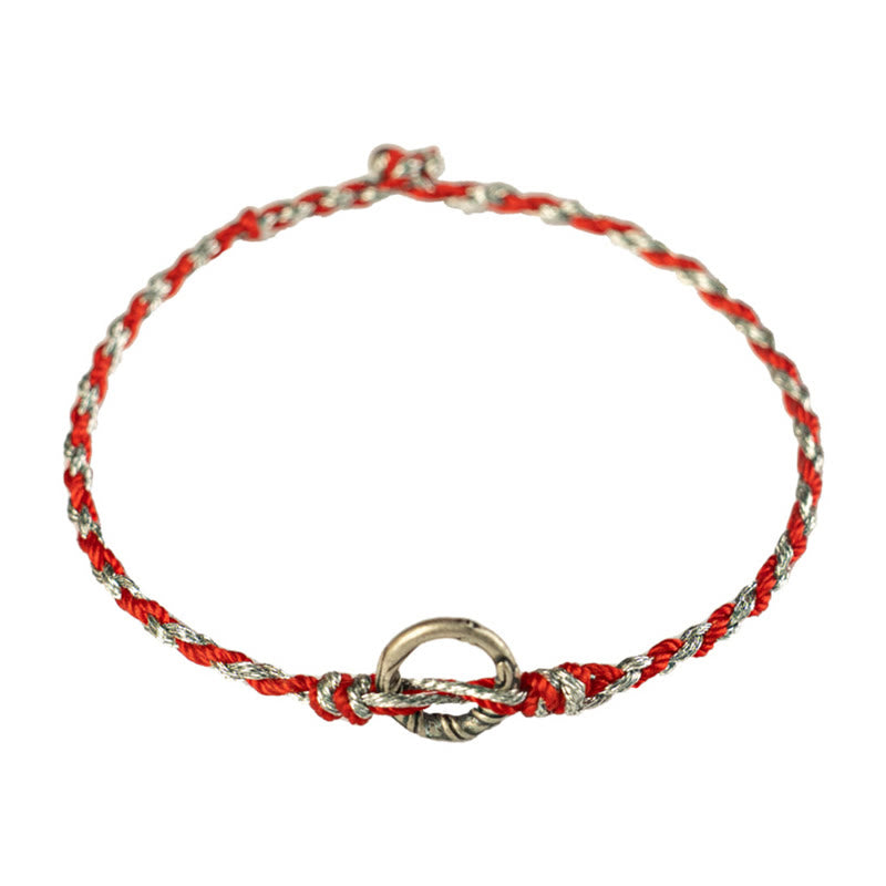 Bransoletka z zapięciem Peace Buckle Luck z Buddha Stones próby 925