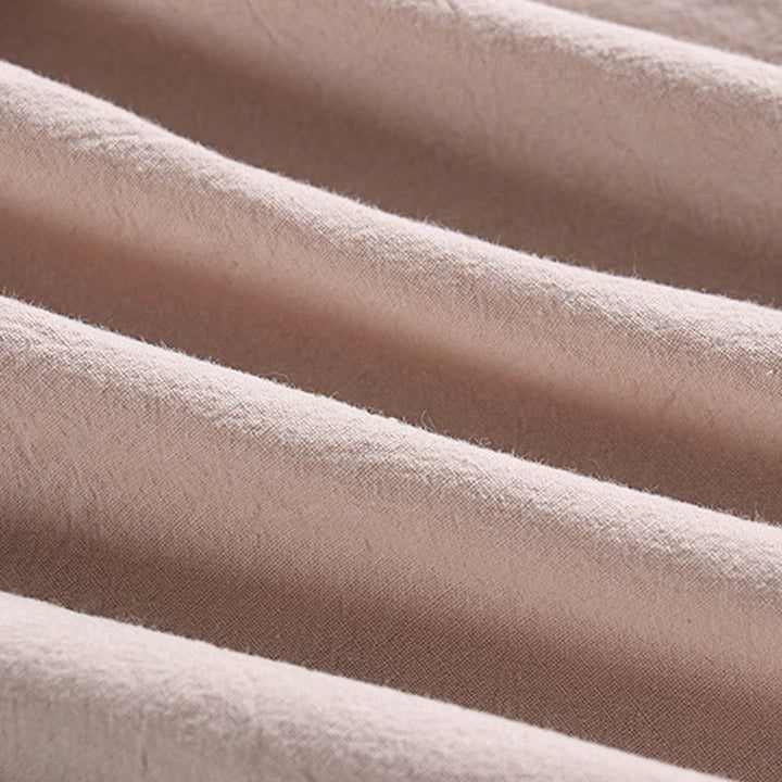 Buddha Stones Skrzyżowane Krótsze Bloomersy Bawełniany Garnitur Tang Hanfu Top Spodnie Odzież Męski Zestaw - image 8