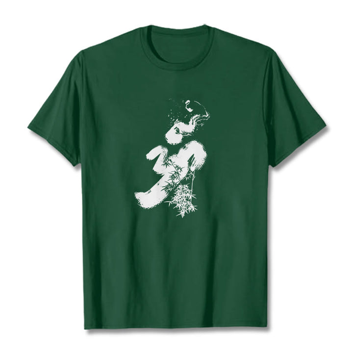 Koszulka z bawełny Buddha Stones OM Bamboo Ink - ForestGreen - 2XL - image 9