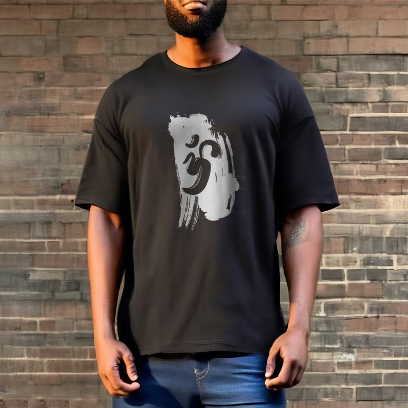 Koszulka z nadrukiem OM Ink z Buddha Stones - image 4