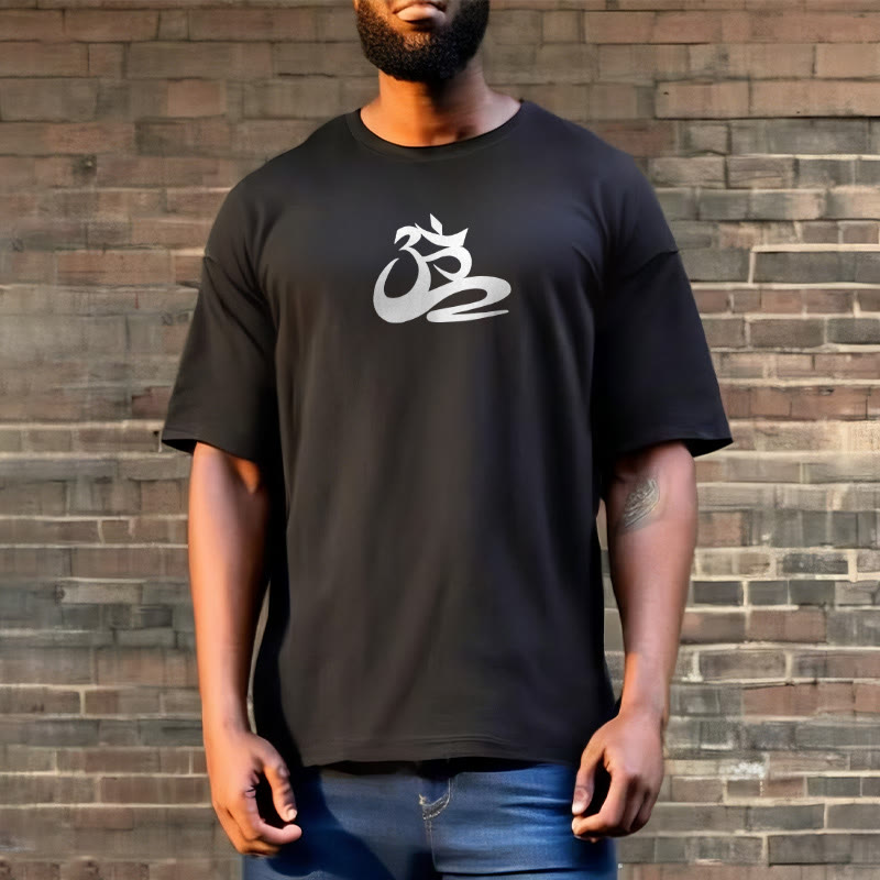 Koszulka z nadrukiem OM Tee z Buddha Stones - image 9