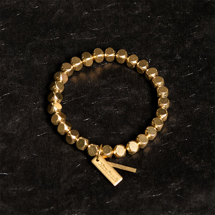 Bransoletka lecznicza z miedzianych Buddha Stones