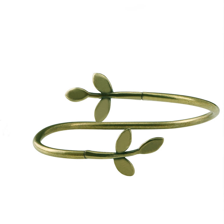 Buddha Stones, szczęśliwa koniczyna, miedź, mosiądz, bransoletka lecznicza