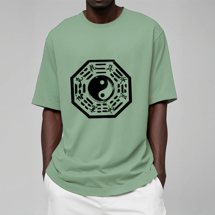 Koszulka z nadrukiem Ba Gua z motywem Buddha Stones - image 16