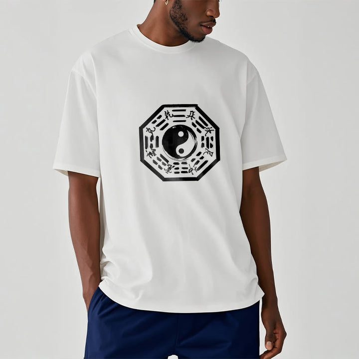 Koszulka z nadrukiem Ba Gua z motywem Buddha Stones - image 7