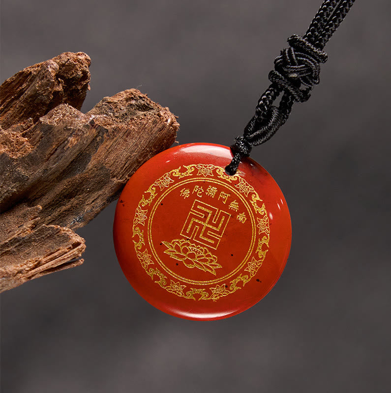 Buddha Stones Swastyka Wzór Lotosu Naturalny Różnorodny Kryształ Czarny Obsydian Oczyszczający Naszyjnik Wisiorek