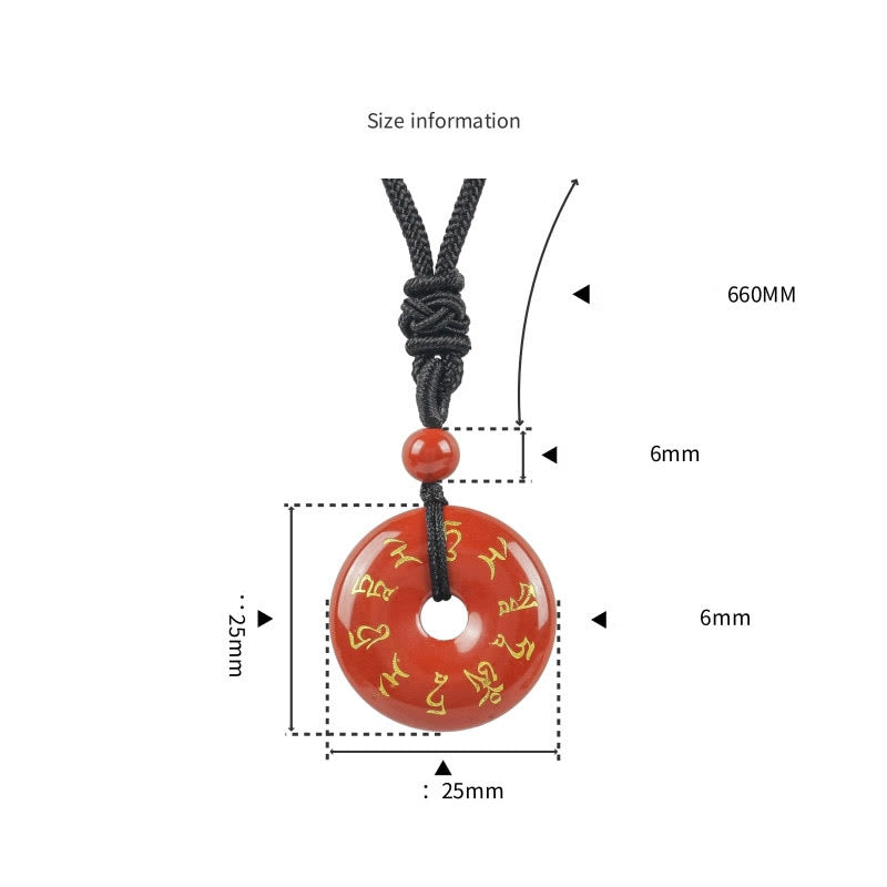 Buddha Stones Zielona Tara Mantra Naturalny Różnorodny Kryształ Czarny Obsydian Spełnienie Naszyjnik Wisiorek
