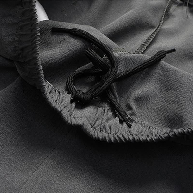 Buddha Stones Chiński Nowy Rok Haftowany Fu Tang Garnitur Hanfu Długi Rękaw Spodnie Odzież Męski Zestaw - image 11