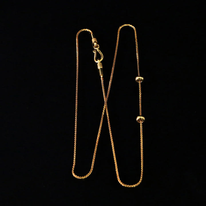 Buddha Stones 925 Srebro Sterlingowe Tybet Żółty Jambhala Bóg Bogactwa Dzi Koralik Om Mani Padme Hum Szczęście Naszyjnik Wisiorek - image 15