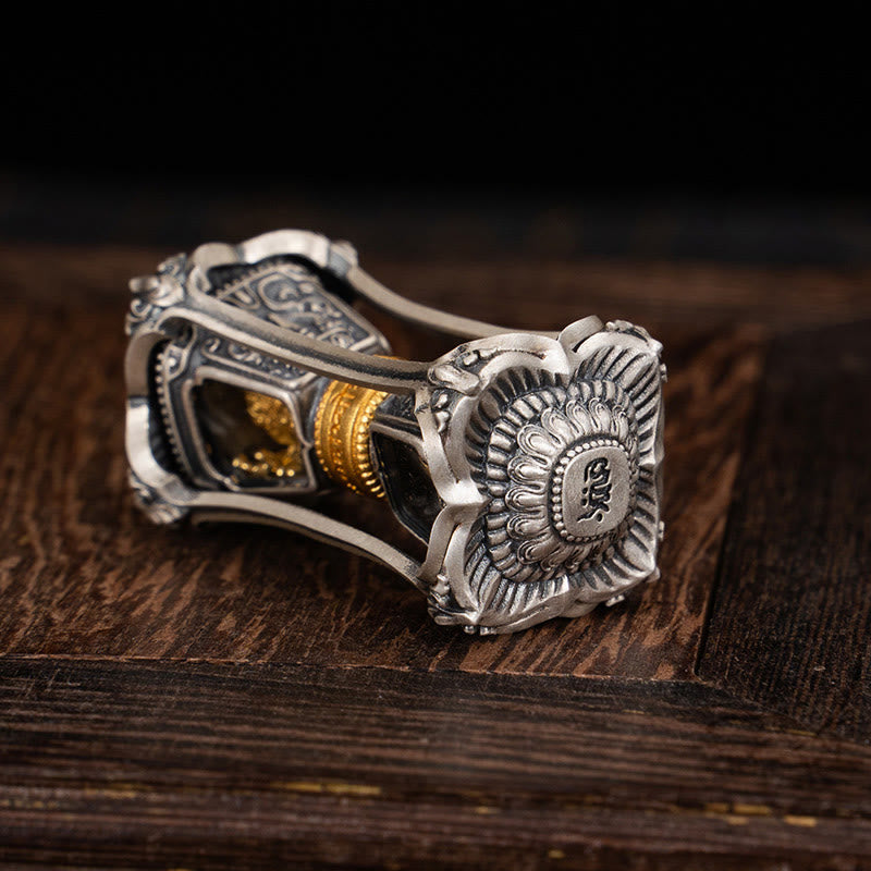 Buddha Stones 925 Srebro Tybetańskie Zakiram Bogini Bogactwa Błogosławieństwo Naszyjnik Wisiorek