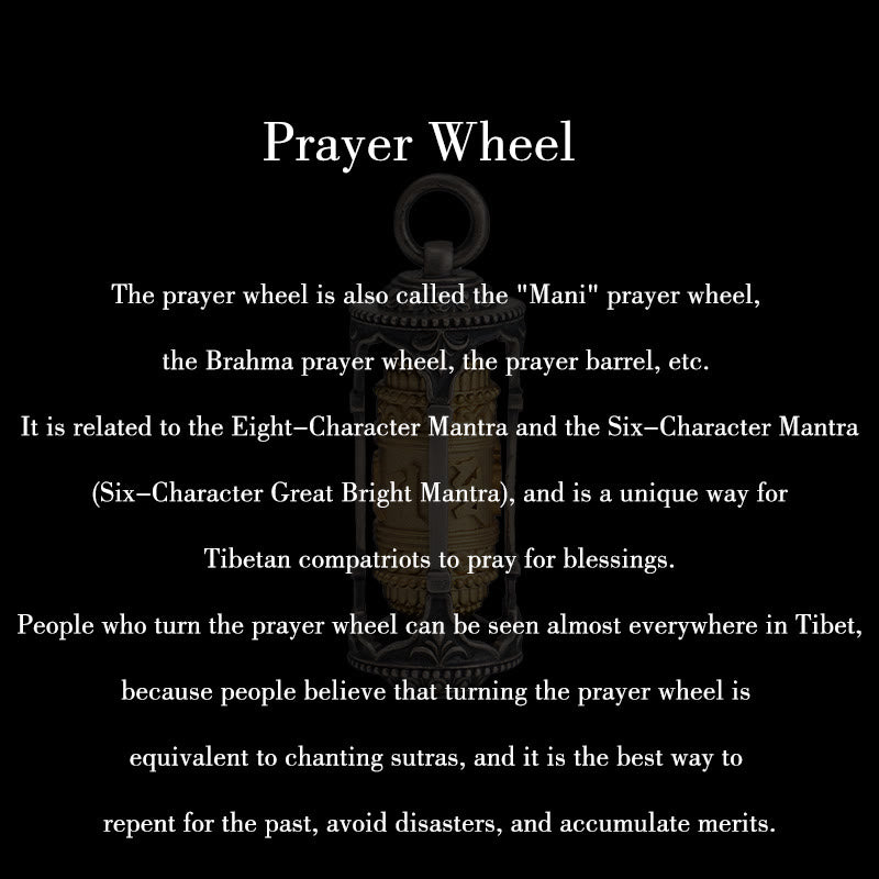 Buddha Stones 925 Srebro Sterling Tybetańskie Koło Modlitewne Om Mani Padme Hum Naszyjnik Mądrości Wisiorek - image 13