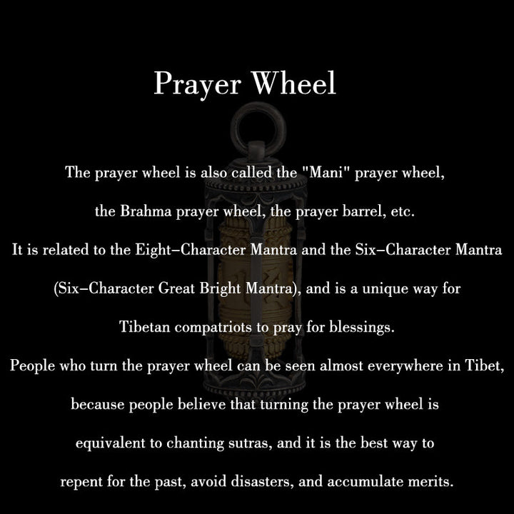 Buddha Stones 925 Srebro Sterling Tybetańskie Koło Modlitewne Om Mani Padme Hum Naszyjnik Mądrości Wisiorek - image 13