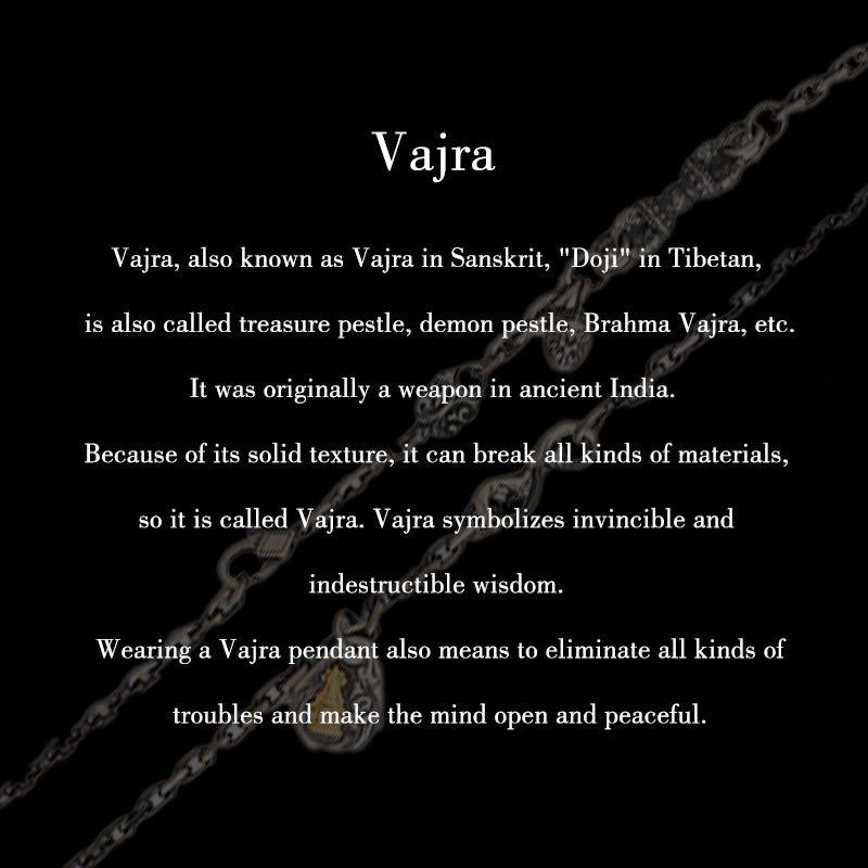 Buddha Stones 925 Srebro Tybetańskie Białe Zakiram Bogini Bogactwa Wadżra Dorje Błogosławieństwo Metalowy Naszyjnik Łańcuchowy