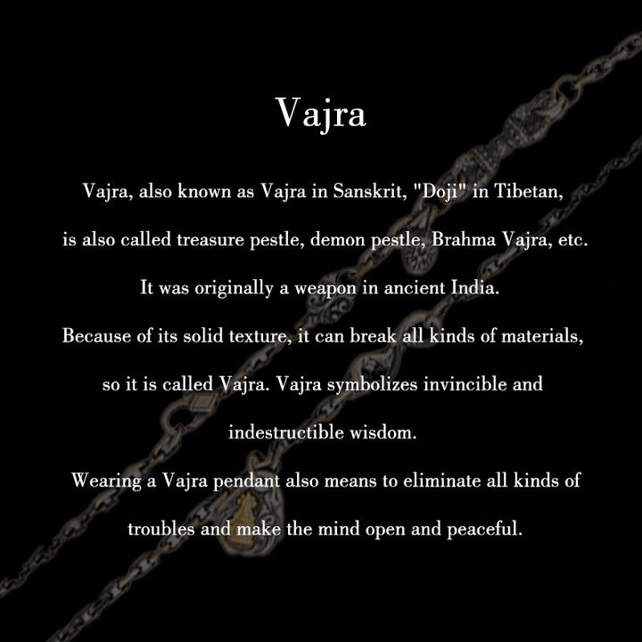 Buddha Stones 925 Srebro Tybetańskie Białe Zakiram Bogini Bogactwa Wadżra Dorje Błogosławieństwo Metalowy Naszyjnik Łańcuchowy