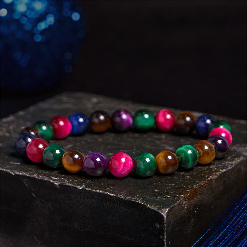 Różnorodne Buddha Stones z tygrysim okiem dodające pewności siebie