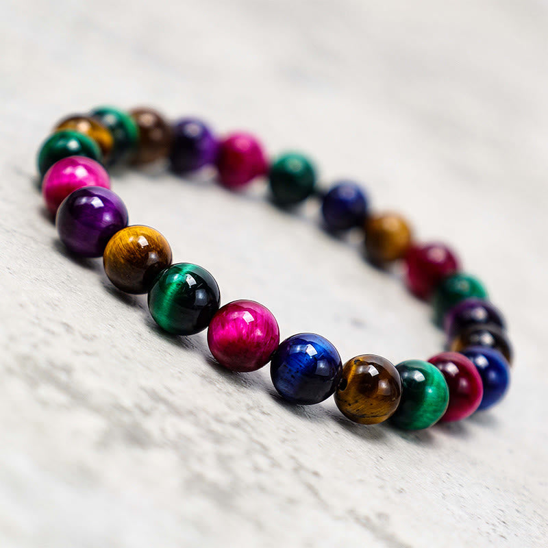 Różnorodne Buddha Stones z tygrysim okiem dodające pewności siebie