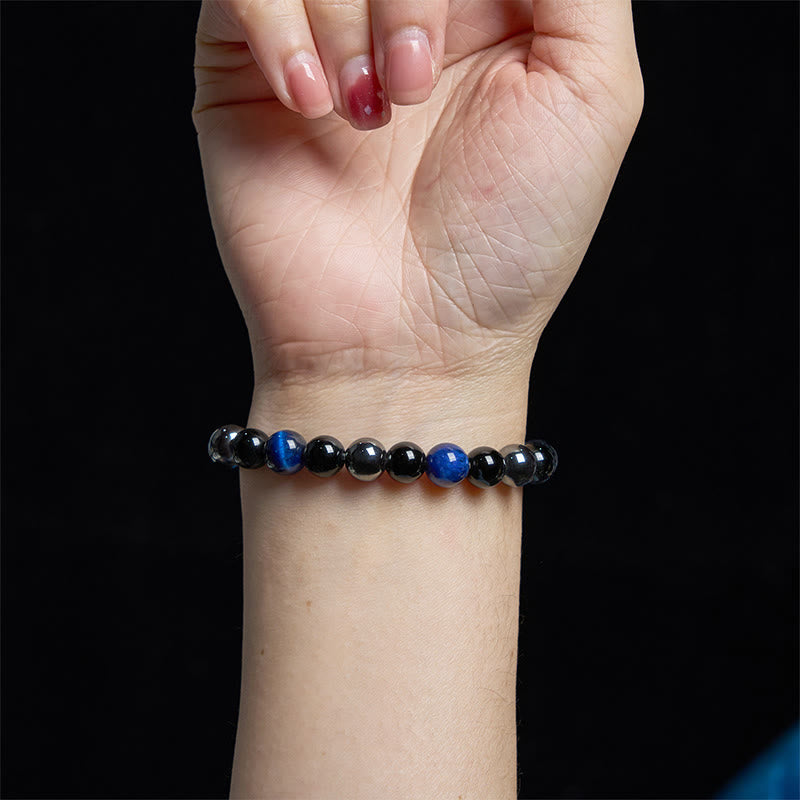 Różnorodne Buddha Stones z tygrysim okiem dodające pewności siebie