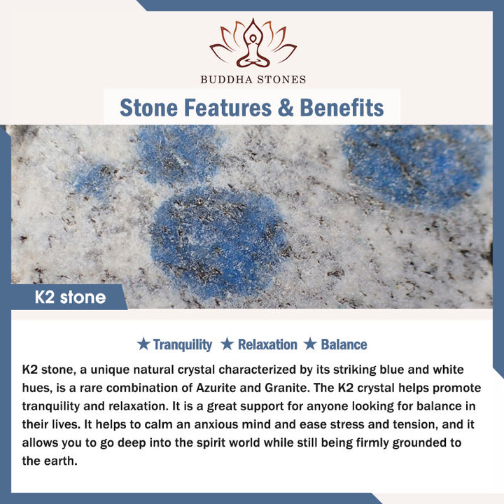 Kamień Buddy Różne Kryształy Malachit Lazuryt Hemimorfit Bransoletka Spokoju