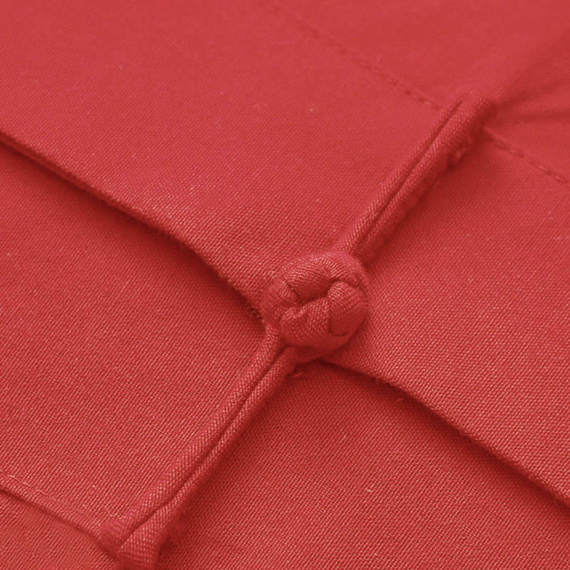 Buddha Stones 2 szt. Jesienny męski garnitur Tang z żabą i guzikami, bawełniana koszula z długim rękawem i spodniami - image 6