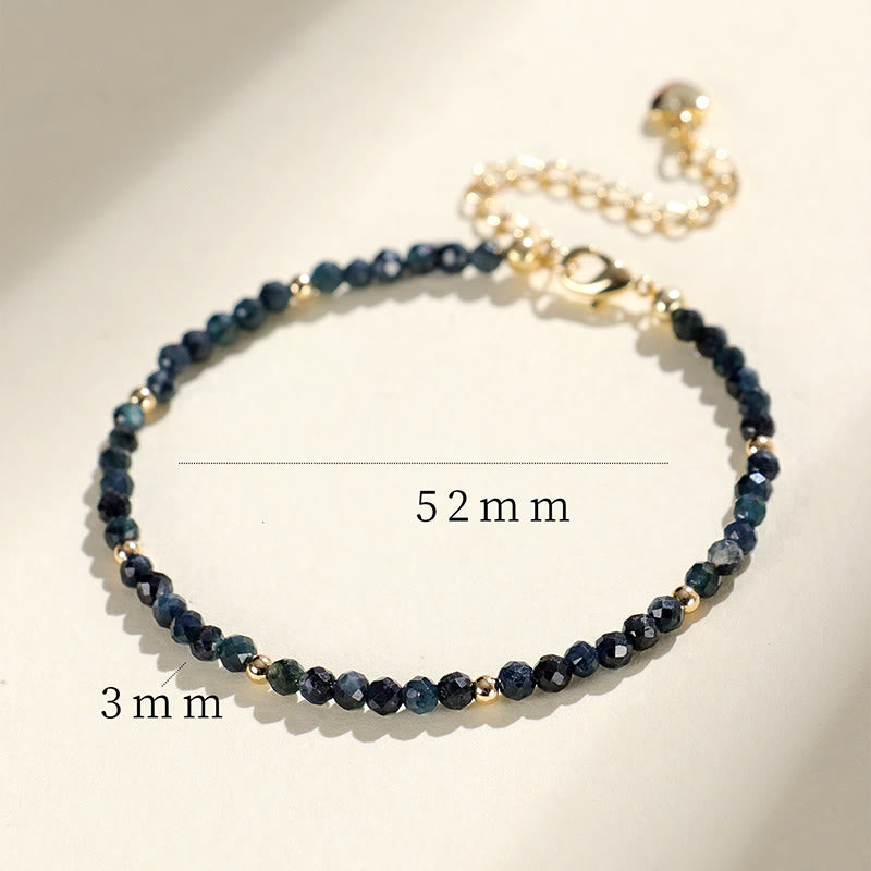 Bransoletka z Buddha Stones , indykolitu, turmalinu i miedzi, koraliki mądrości