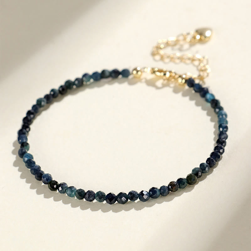 Bransoletka z Buddha Stones , indykolitu, turmalinu i miedzi, koraliki mądrości