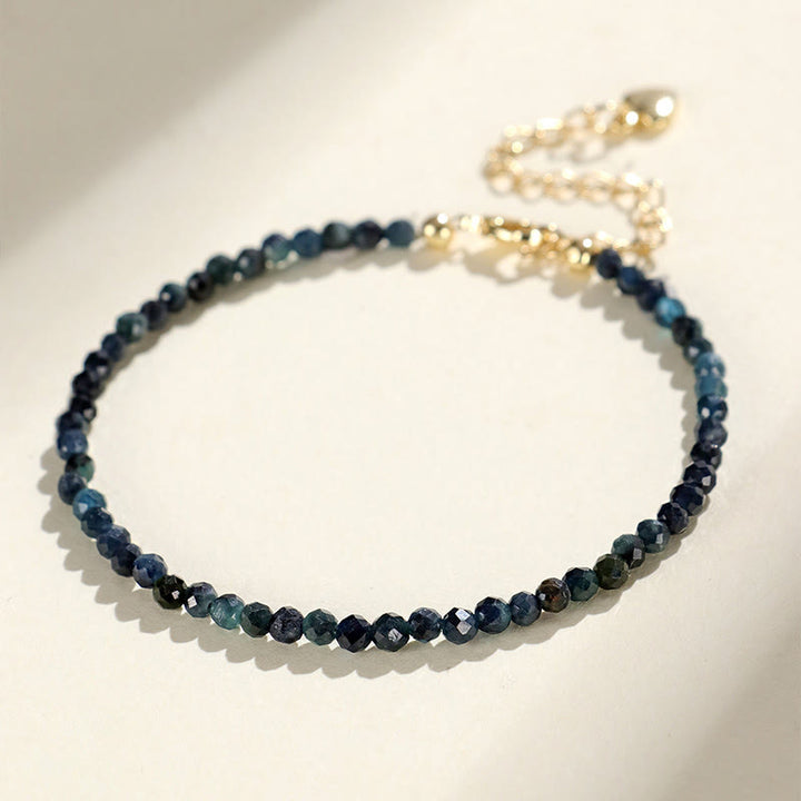 Bransoletka z Buddha Stones , indykolitu, turmalinu i miedzi, koraliki mądrości