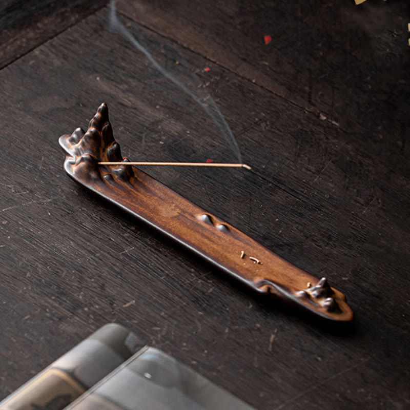 Buddha Stones Góry Łódź Projekt Duchowe Uzdrawianie Ceramiczne Pałeczki Kadzidełko Dekoracja