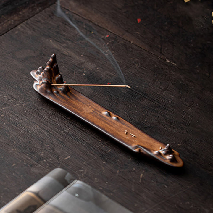 Buddha Stones Góry Łódź Projekt Duchowe Uzdrawianie Ceramiczne Pałeczki Kadzidełko Dekoracja