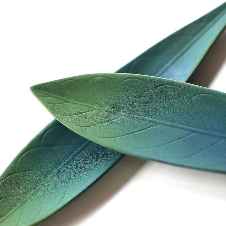 Buddha Stones Liść Wierzby Uzdrawiająca Ceramiczna Kadzielnica Dekoracja