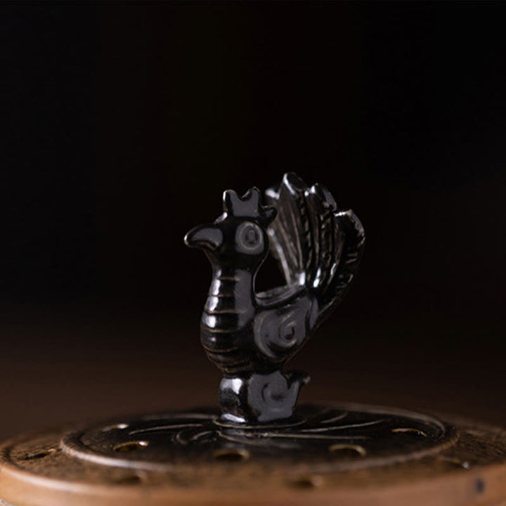 Buddha Stones Sanxingdui Uzdrawiająca ceramiczna kadzielnica Dekoracja biurka