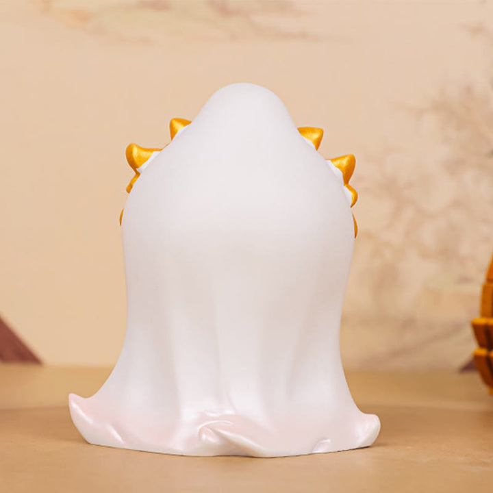 Buddha Stones Medytacja Awalokiteśwara Lotos Chłopiec Dziewczyna Żywica Statua Harmonia Dekoracja Domu