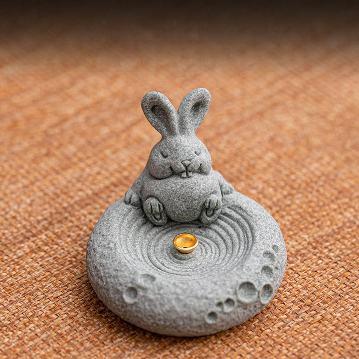 Buddha Stones Chiński Zodiak Uzdrawiający Kadzidło Palnik Dekoracja Biurka