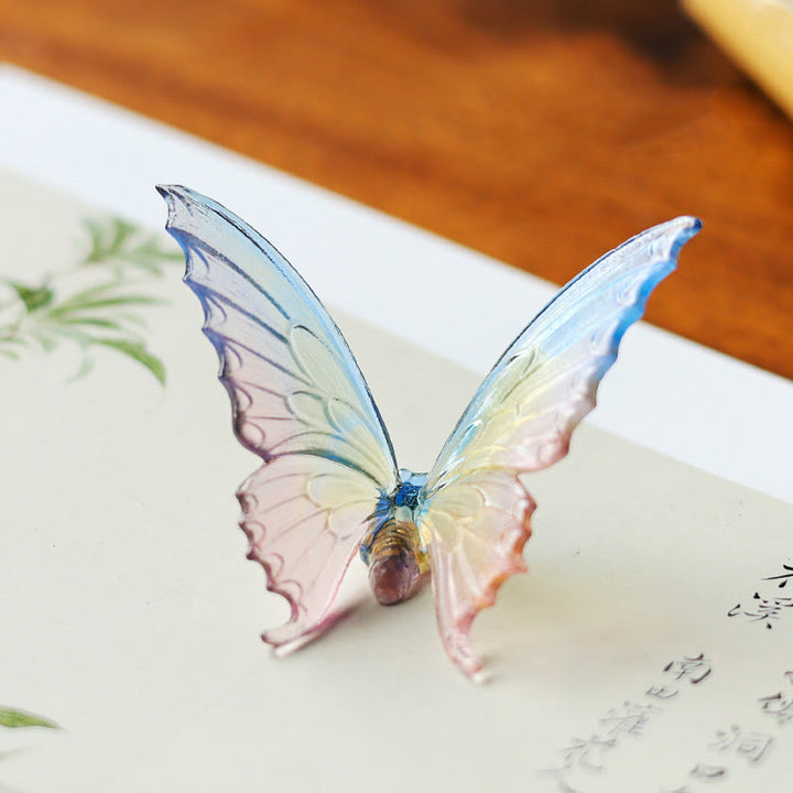 Buddha Stones Motyl Uzdrawiający Kadzidło Palnik Dekoracja Biurka