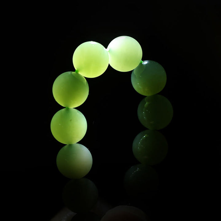 Buddha Stones Hetian Jade Czarny Onyks Czerwony Agat Koraliki Bransoletka Szczęścia Pleciona