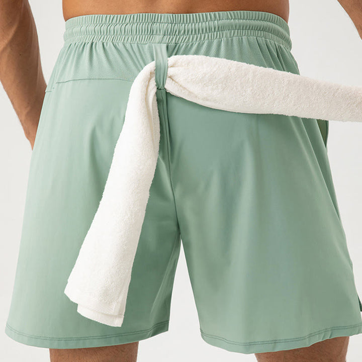 Szorty sportowe męskie Buddha Stones Quick Dry z kieszeniami