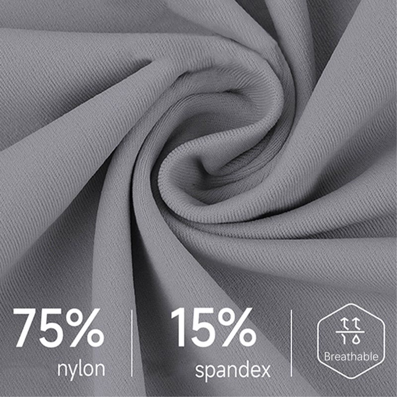 Buddha Stones Jednokolorowe Wysokie Spodnie Elastyczne Oddychające Sportowe Męskie Legginsy Z Tylną Kieszenią Na Zamek Błyskawiczny