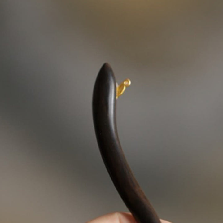 Buddha Stones Pomyślna Chmura Sandałowiec Królik Ochrona Spinka Do Włosów