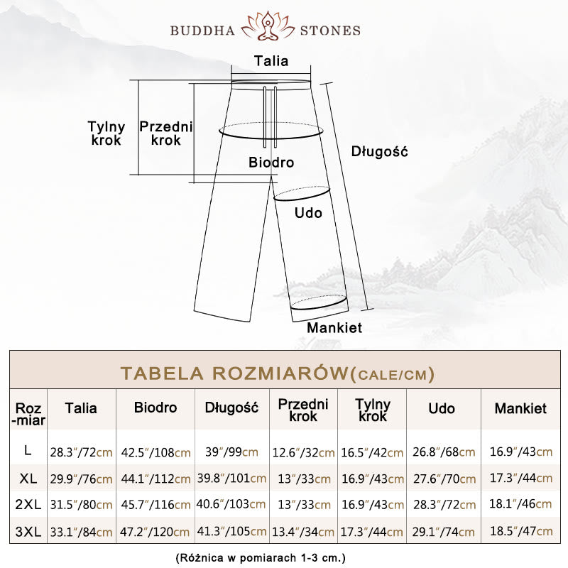 Buddha Stones 2 szt. męski garnitur Tang z wzorem ryby Koi, żabą i guzikami, długi rękaw, spodnie, zestaw - image 6