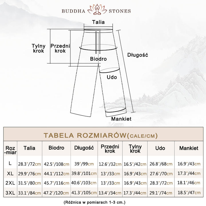 Buddha Stones 2 szt. męski garnitur Tang z wzorem ryby Koi, żabą i guzikami, długi rękaw, spodnie, zestaw - image 6
