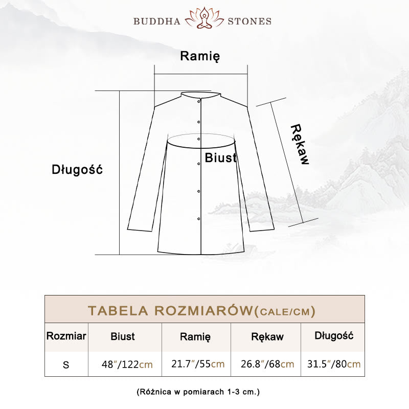 Buddha Stones Płaszcz z długim rękawem, prosty, kurtka, spodnie z szerokimi nogawkami, Zen Tai Chi, joga, medytacja, odzież - image 7