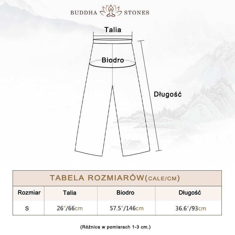 Buddha Stones Płaszcz z długim rękawem, prosty, kurtka, spodnie z szerokimi nogawkami, Zen Tai Chi, joga, medytacja, odzież - image 8