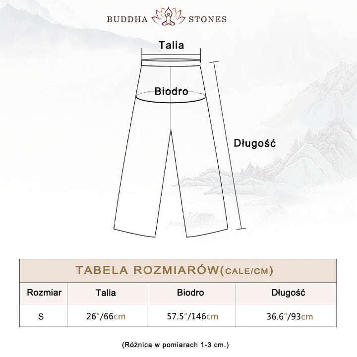 Buddha Stones Płaszcz z długim rękawem, prosty, kurtka, spodnie z szerokimi nogawkami, Zen Tai Chi, joga, medytacja, odzież - image 8