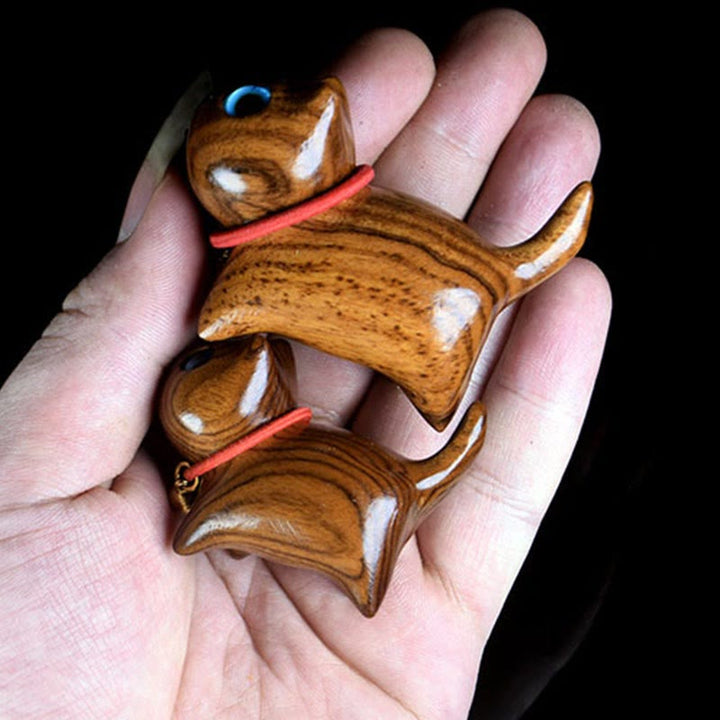 Buddha Stones Rzeźba z palisandru Kot Ciepło Dekoracja Domu - image 10