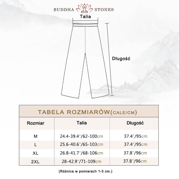 Buddha Stones 2 szt. Jednolity kolor midi sukienka szerokie nogawki spodnie medytacja duchowa zen praktyka joga taniec odzież - image 6