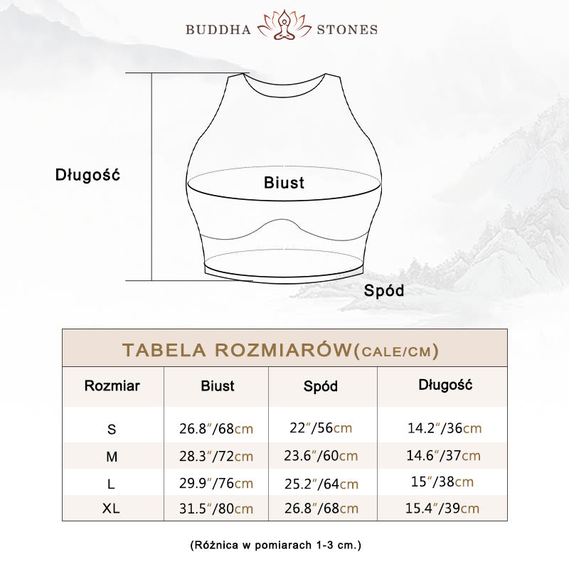 Buddha Stones Bez Rękawów Crop Tank Top Rozkloszowane Spodnie Sport Fitness Joga