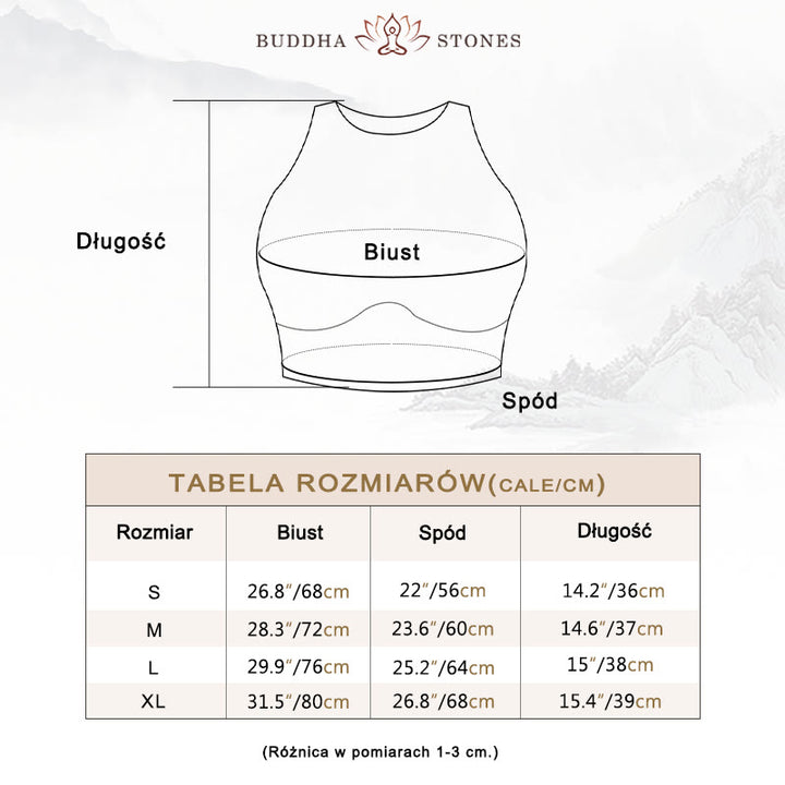 Buddha Stones Bez Rękawów Crop Tank Top Rozkloszowane Spodnie Sport Fitness Joga